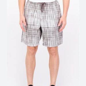 GAP Gray Tie-Dye Easy Shorts